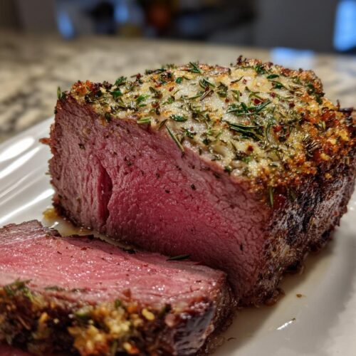 herb crusted prime rib roast