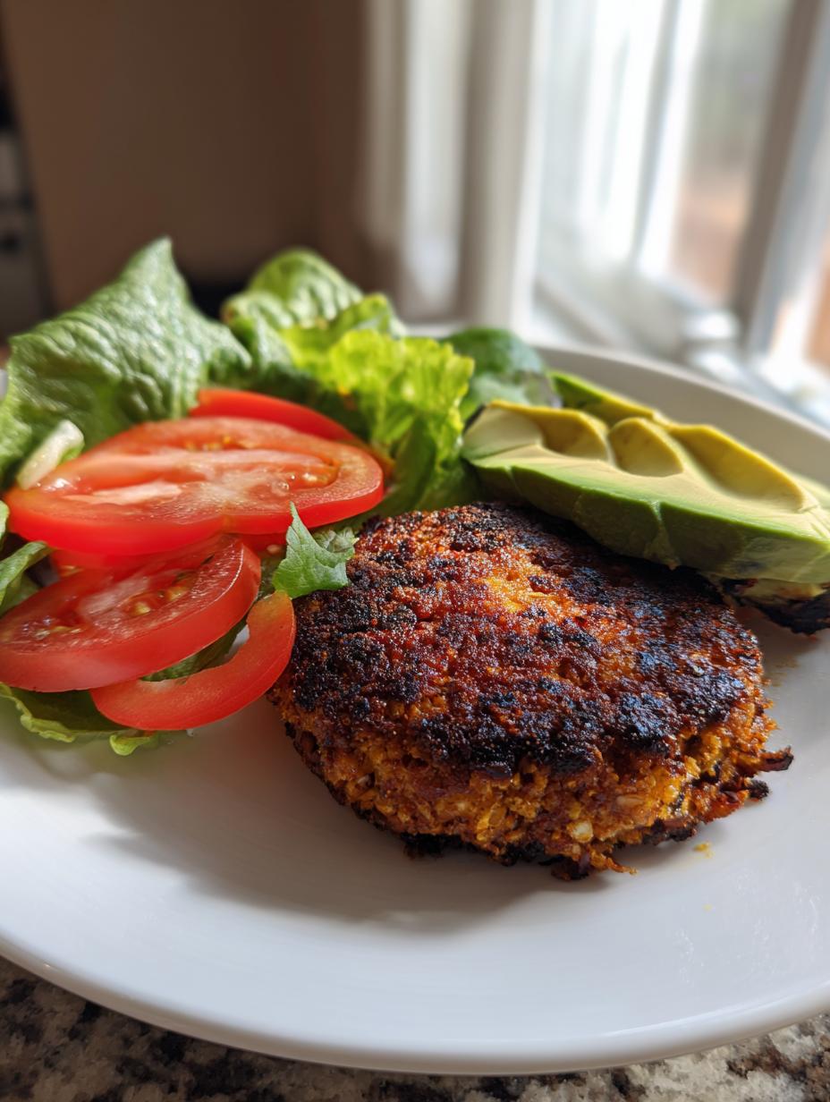 high protein black bean burgers - detail 2