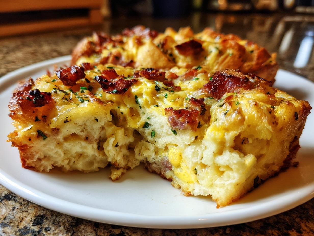 holiday breakfast strata