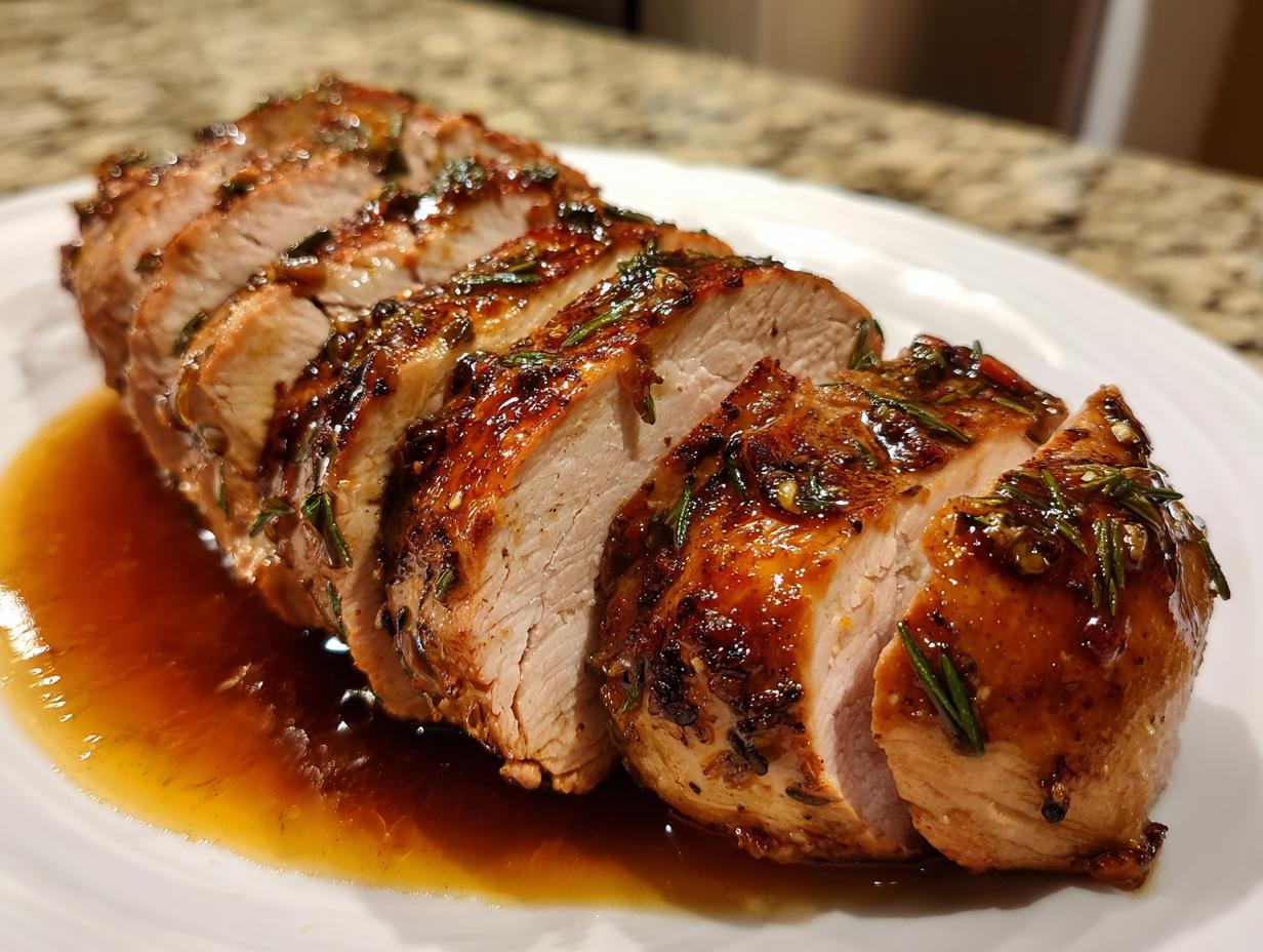 honey garlic turkey tenderloin
