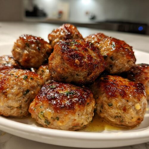 honey mustard chicken meatballs