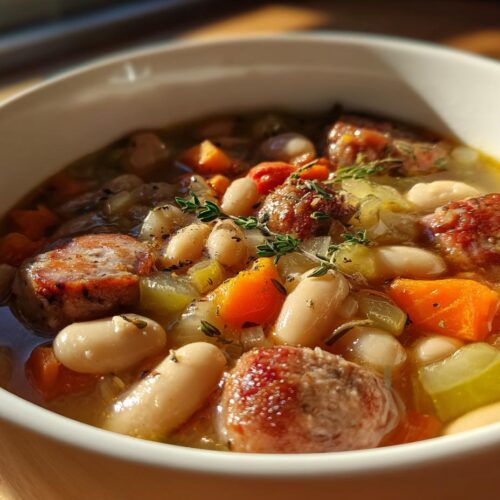 italian sausage white bean soup