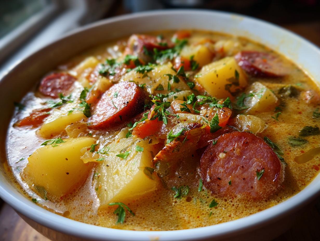 kielbasa potato soup