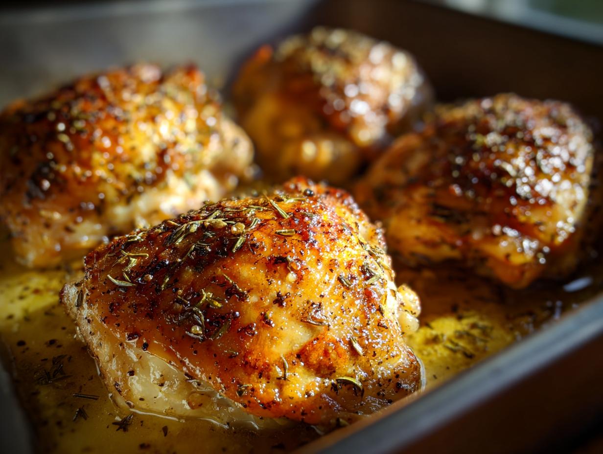 lemon pepper chicken thighs baked