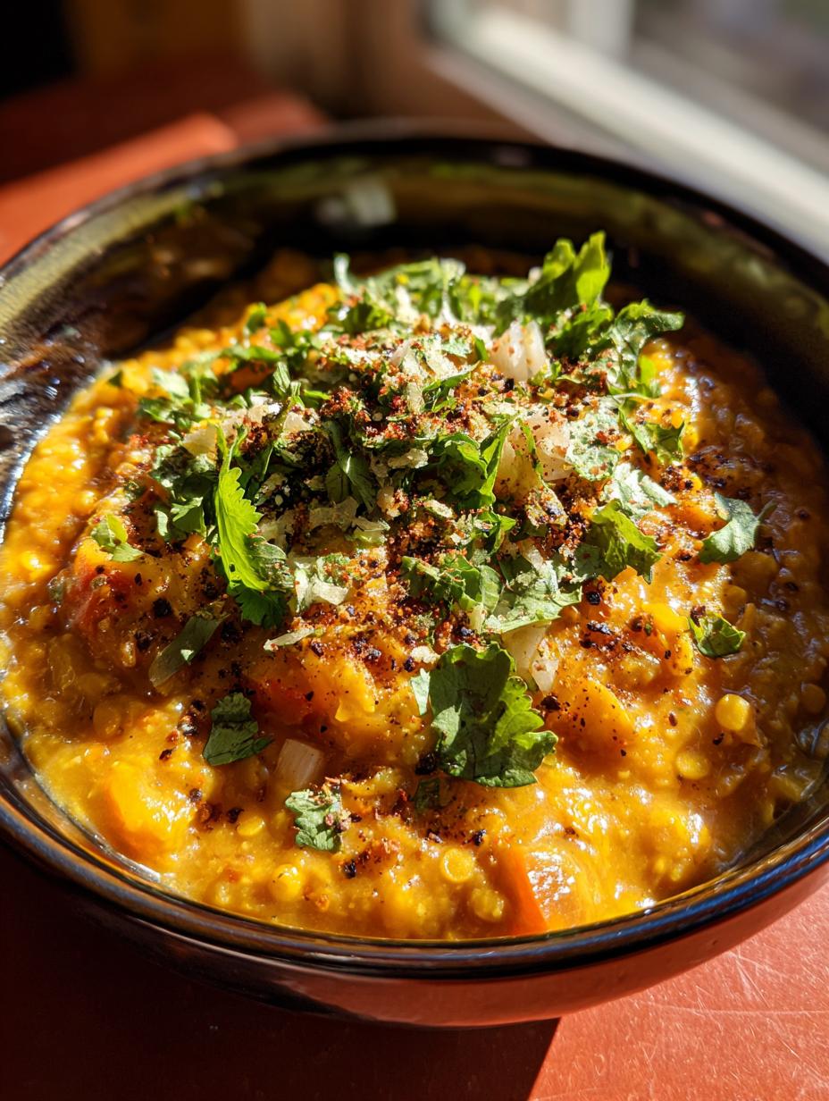 lentil dal high protein recipe - detail 1