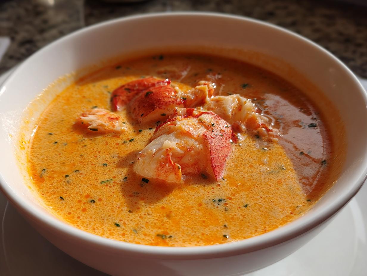 lobster bisque creamy