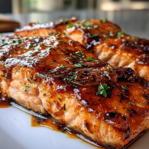 maple glazed christmas salmon