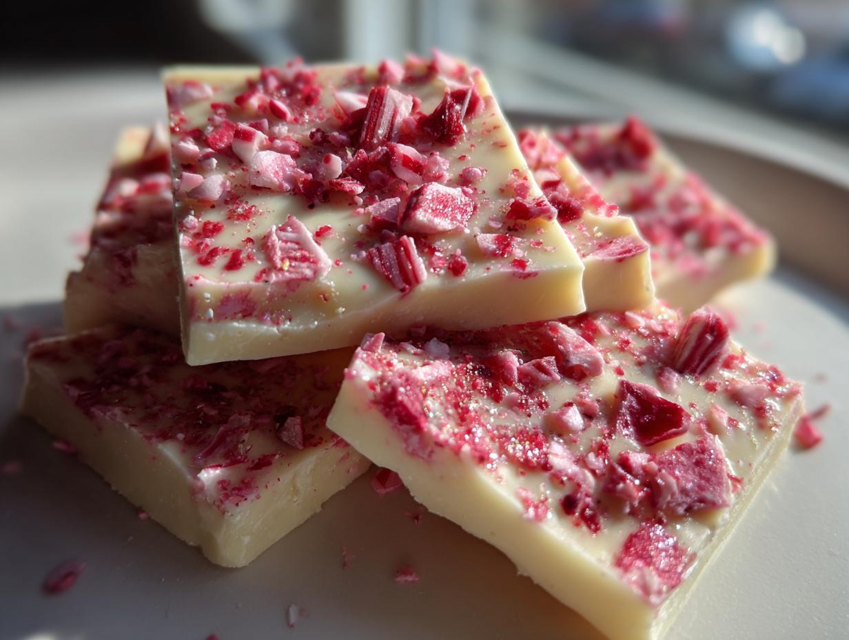 peppermint bark white chocolate