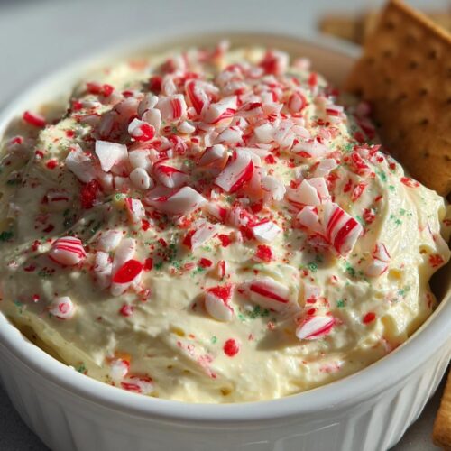 peppermint cheesecake dip