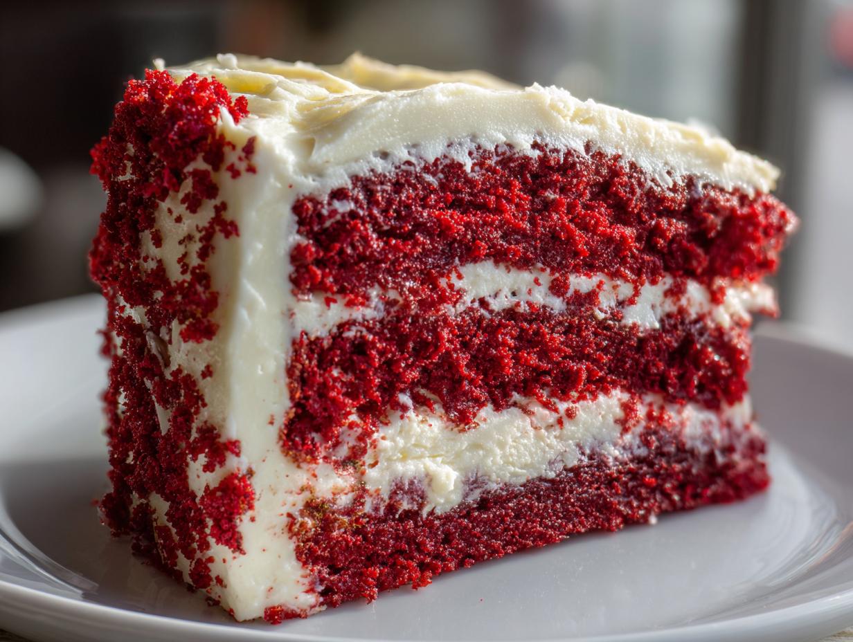 red velvet christmas cake