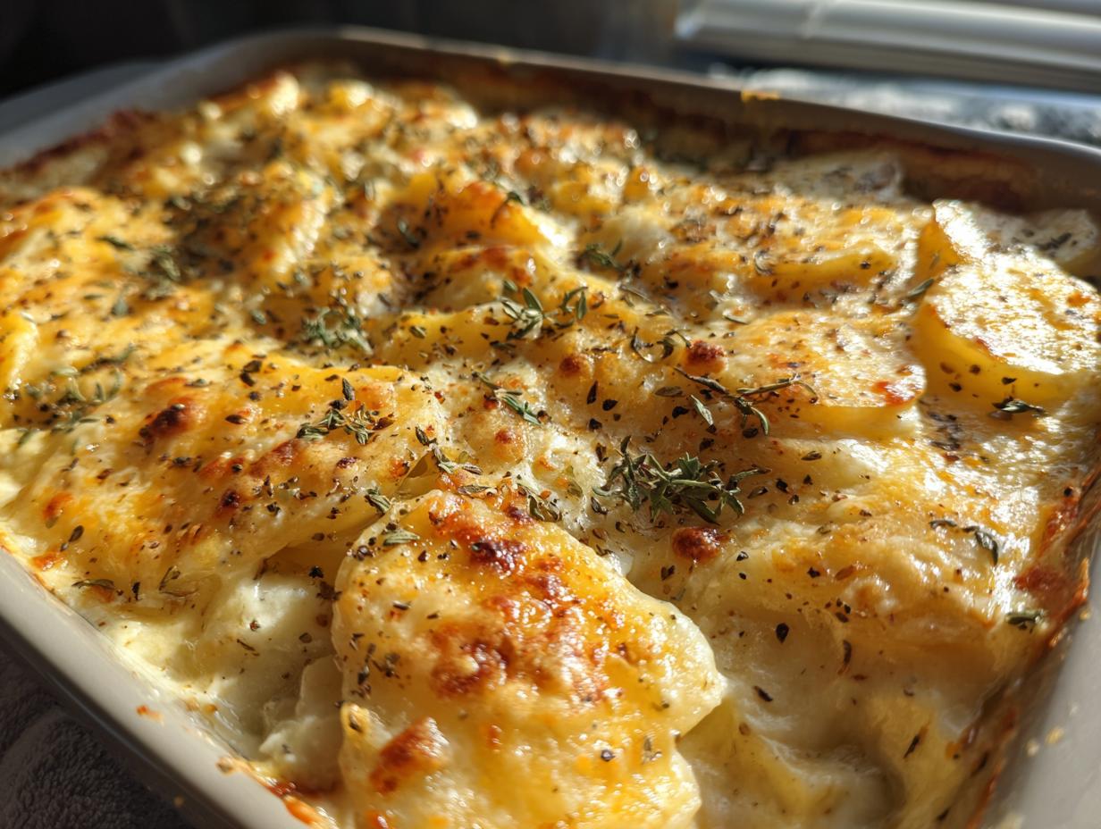 scalloped potatoes holiday recipe