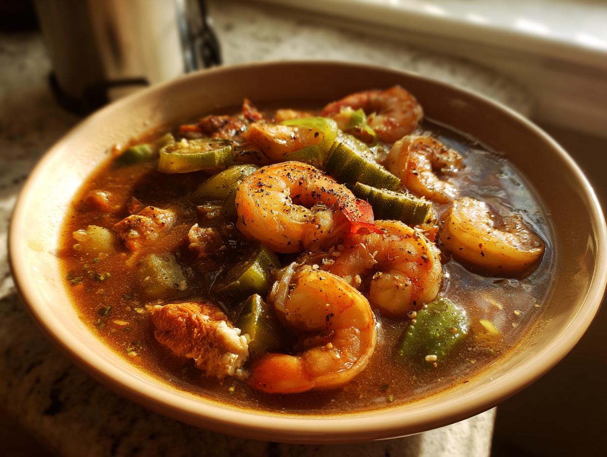 seafood gumbo louisiana style