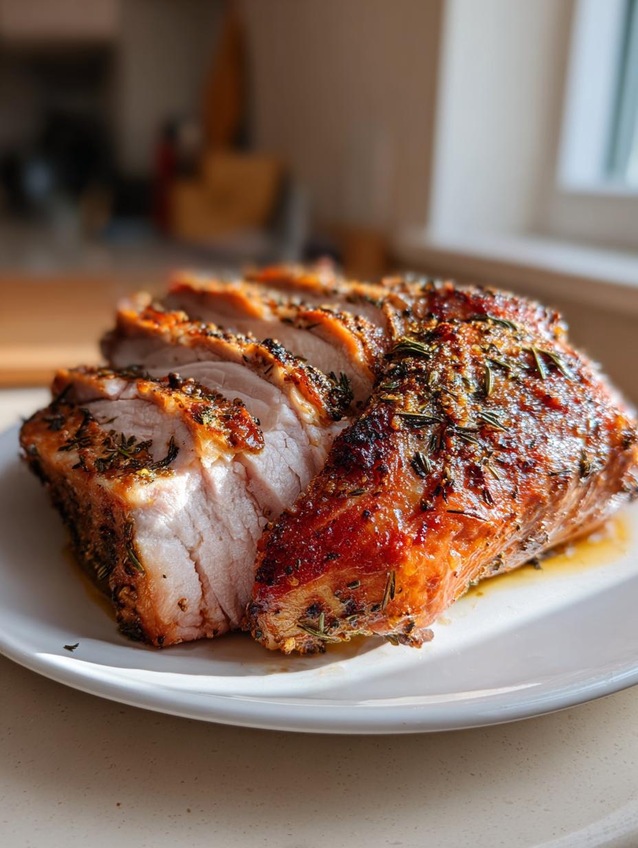 slow cooker christmas turkey breast - detail 1