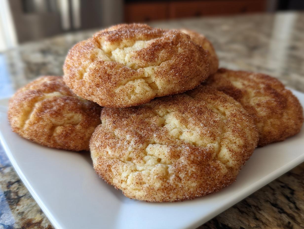 snickerdoodle cookies cinnamon