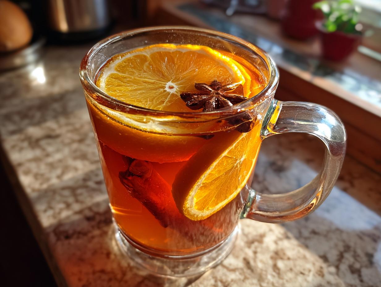 spiced apple cider slow cooker