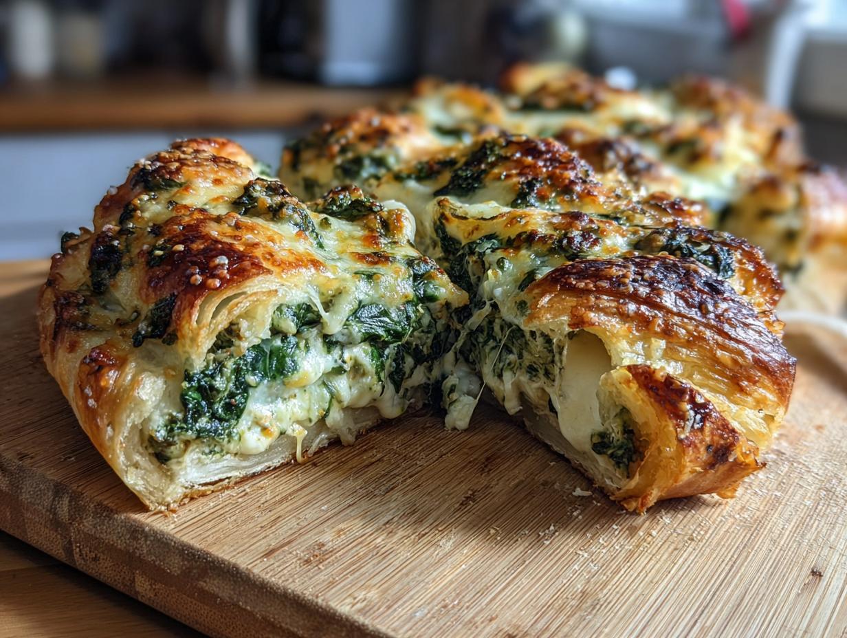 spinach artichoke christmas tree