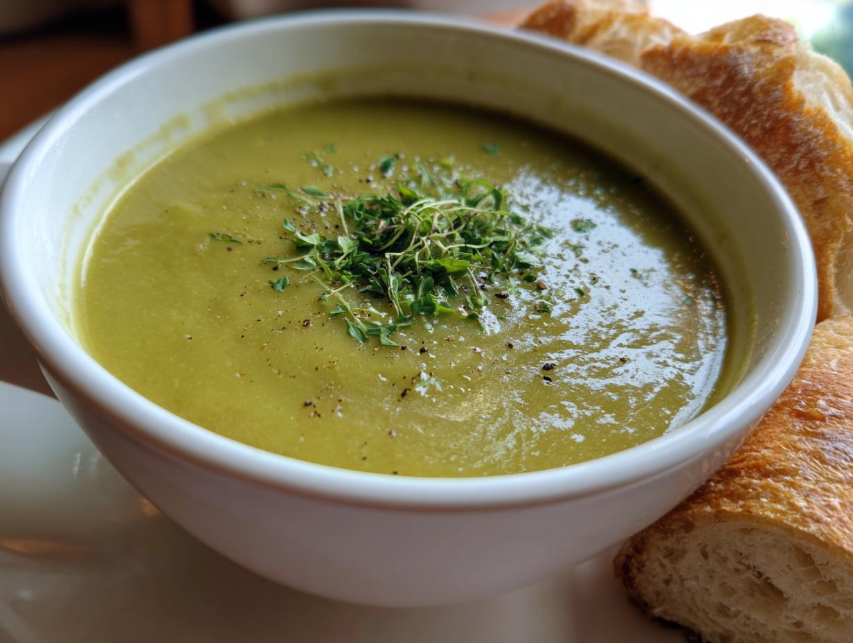 split pea soup vegetarian