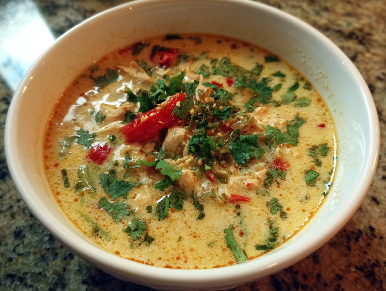 thai chicken coconut soup