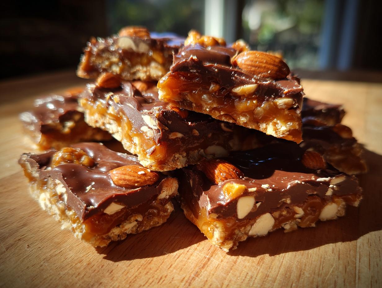 toffee almond christmas candy
