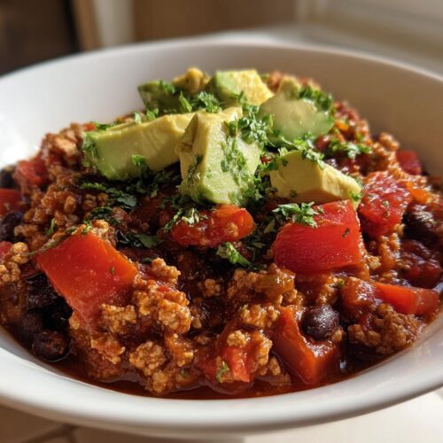 turkey chili high protein