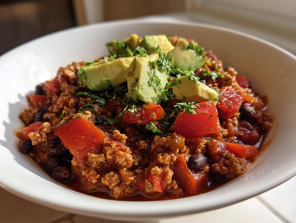 turkey chili high protein