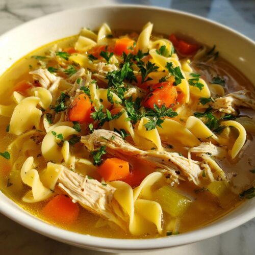 turkey noodle soup leftover