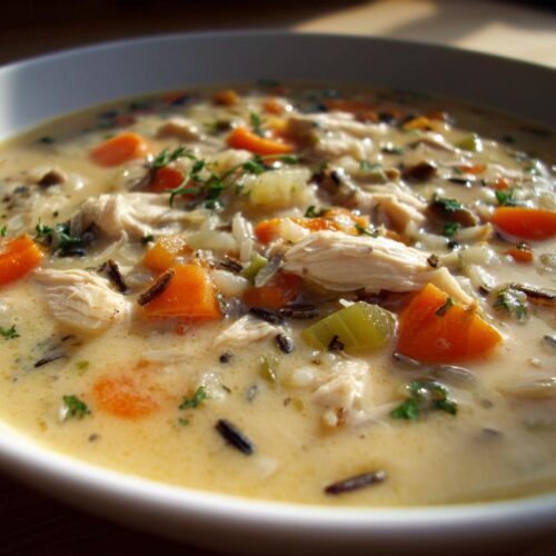 turkey wild rice soup creamy