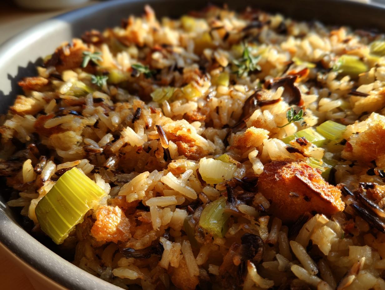 wild rice stuffing christmas