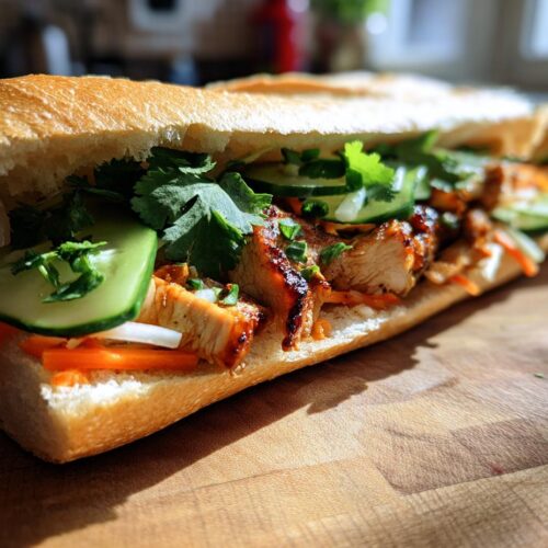 Chicken Banh Mi (Vietnamese)