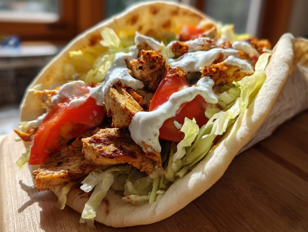 Chicken Gyro Wraps