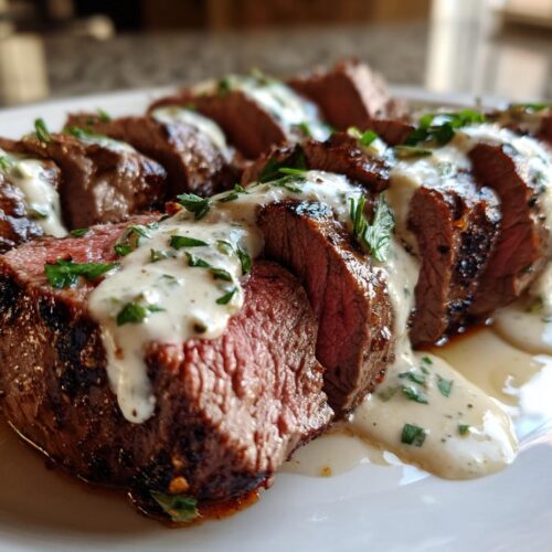 Cold Beef Tenderloin with Horseradish Cream