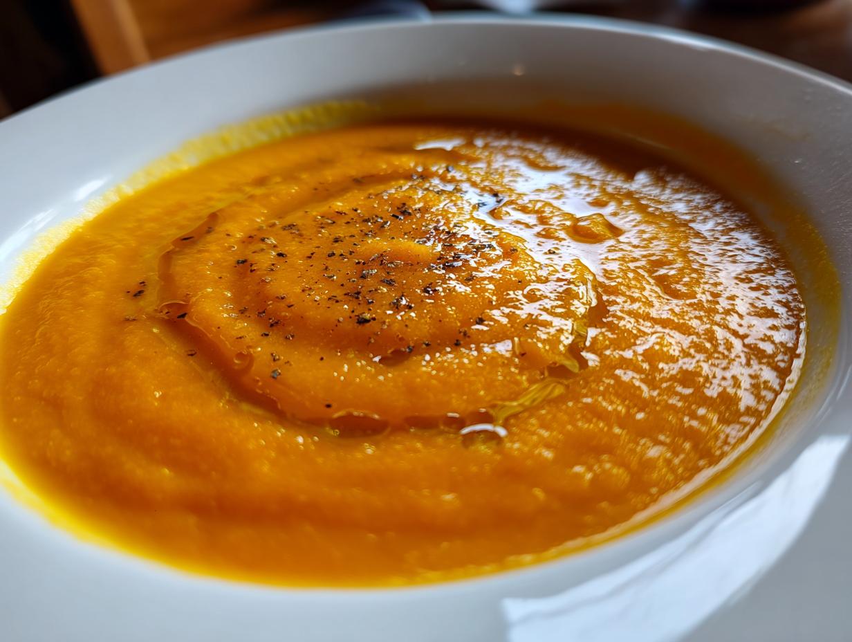 Cold Carrot Ginger Soup