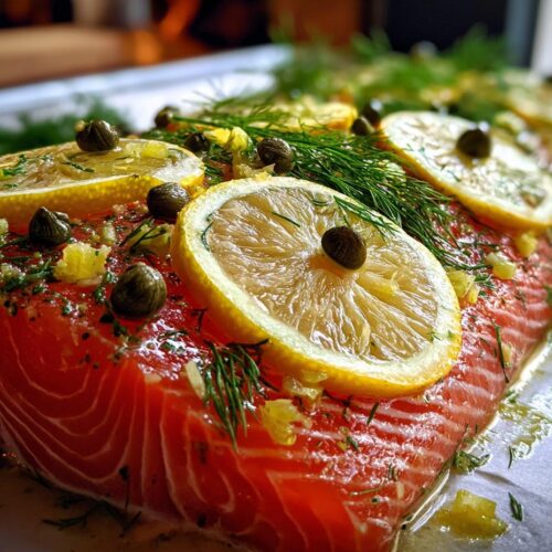 Cold Poached Salmon Platter