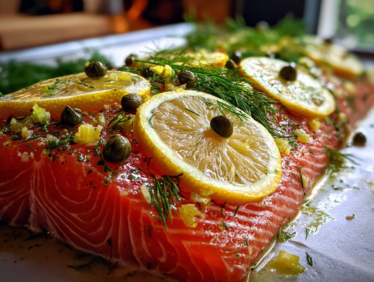 Cold Poached Salmon Platter
