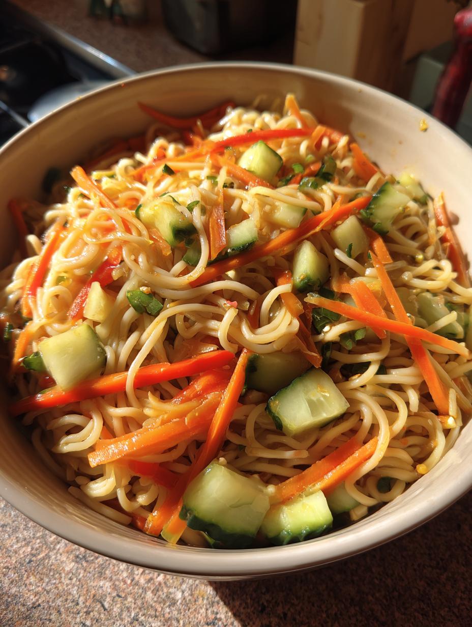 Cold Rice Noodle Salad (Thai Style) - detail 1