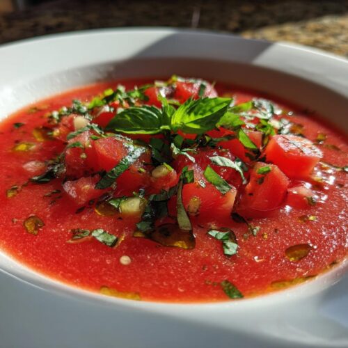 Cold Tomato Fennel Soup