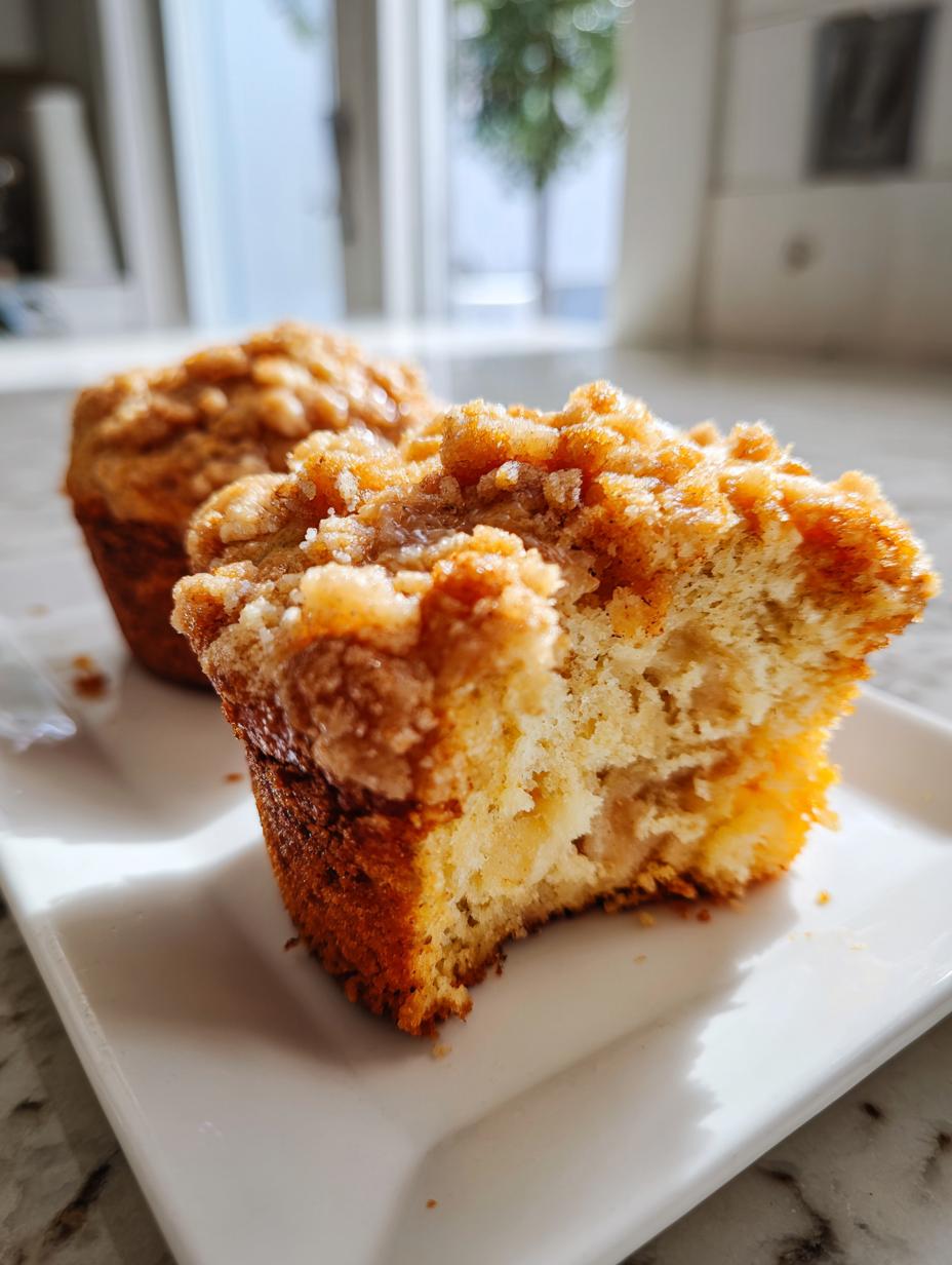 Cottage Cheese Apple Streusel Muffins - detail 1