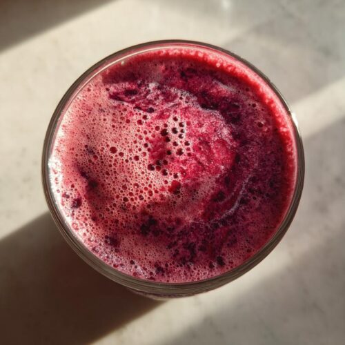 Cottage Cheese Berry Blast Smoothie