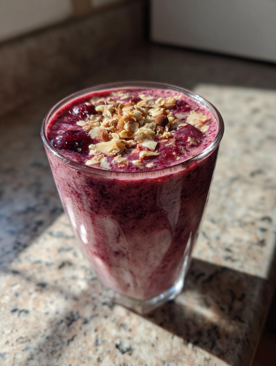 Cottage Cheese Cherry Almond Smoothie - detail 1