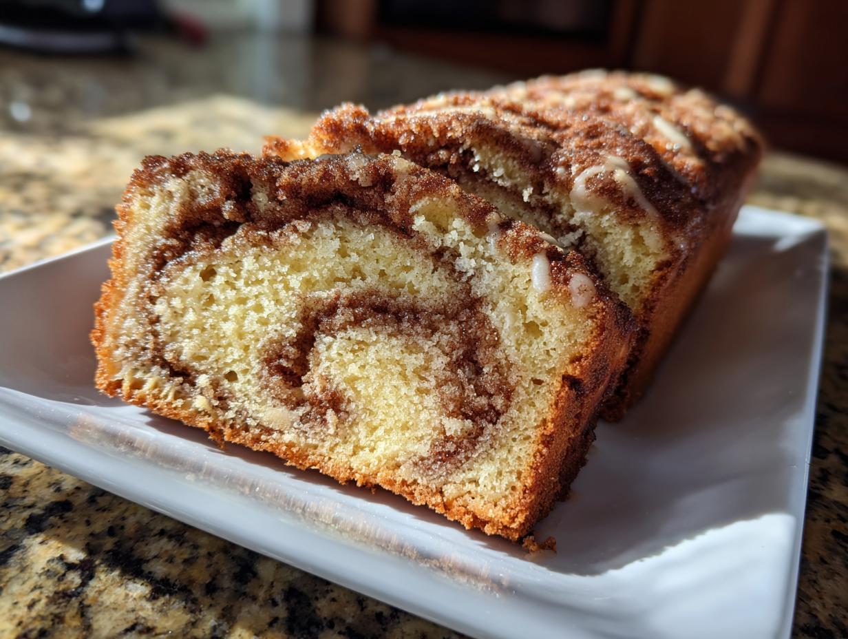 Cottage Cheese Cinnamon Coffee Cake