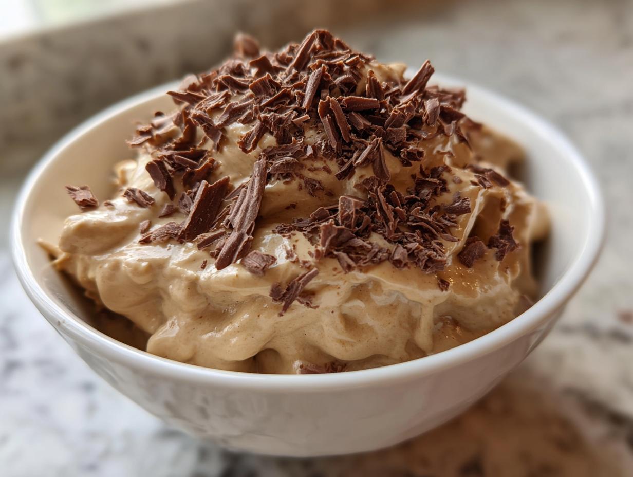 Cottage Cheese Coffee Frozen Treat