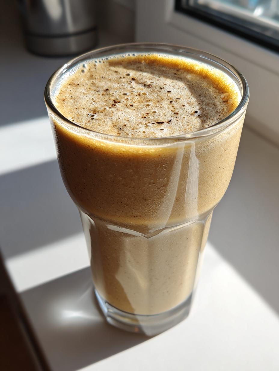 Cottage Cheese Coffee Protein Smoothie - detail 1
