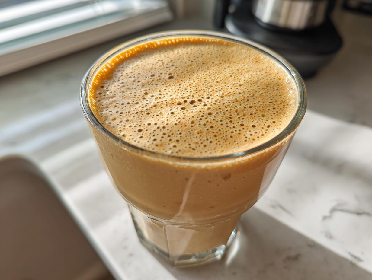Cottage Cheese Coffee Protein Smoothie
