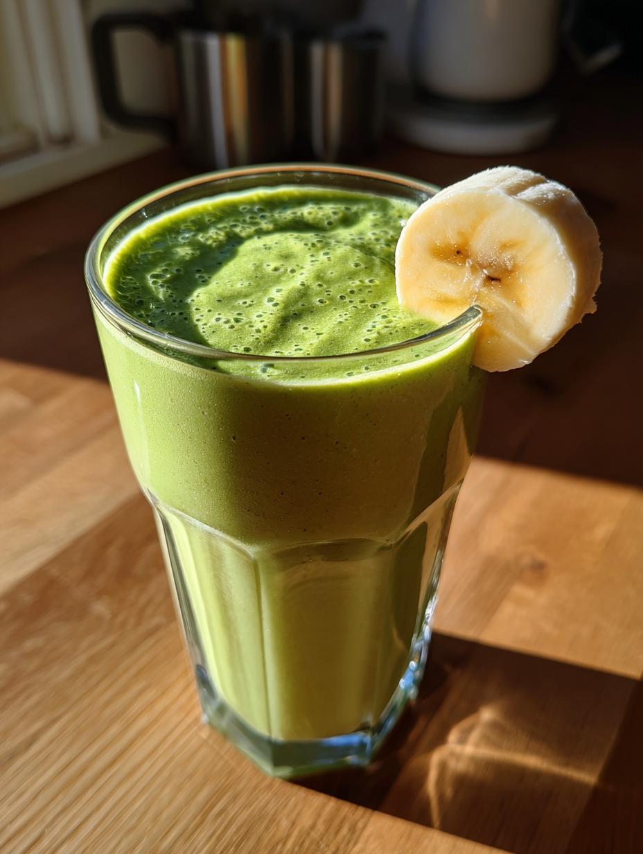 Cottage Cheese Green Protein Smoothie - detail 1