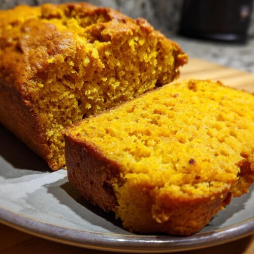 Cottage Cheese Pumpkin Bread