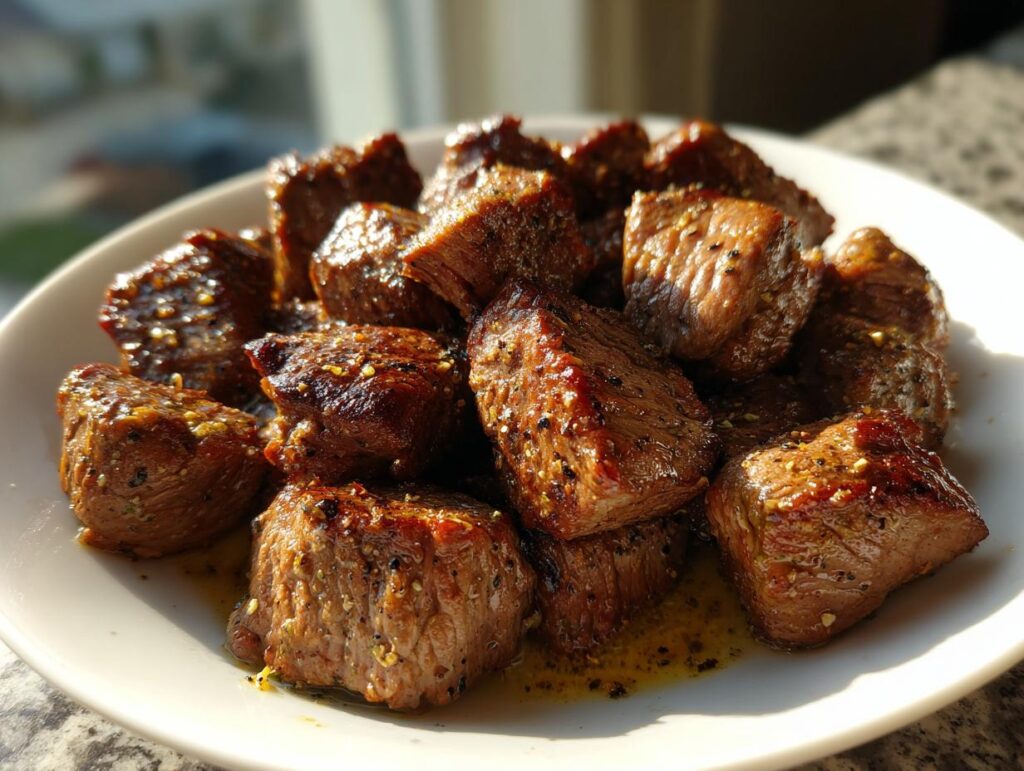 Flash-Cooked Beef Tips (15 min)