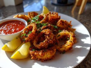 Flash-Fried Calamari (8 min): Magical Crunch Awaits - recipeinspired.com