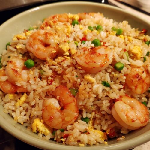 Flash-Fried Rice with Shrimp (15 min)
