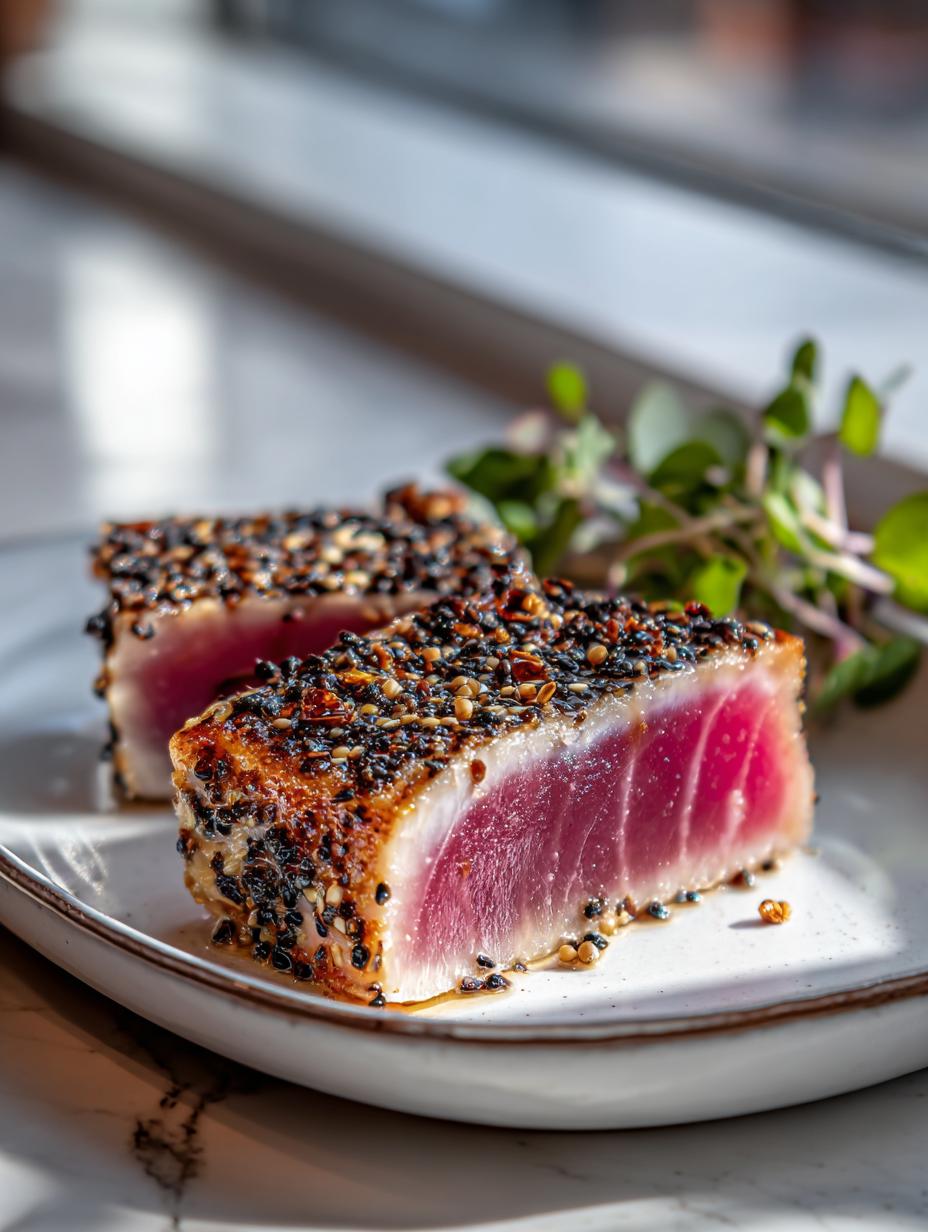 Flash-Seared Tuna (5 min) - detail 1
