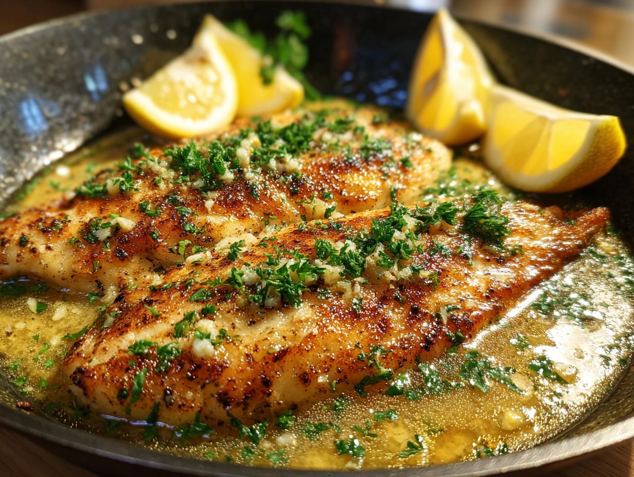 Garlic Butter Tilapia (8 min)
